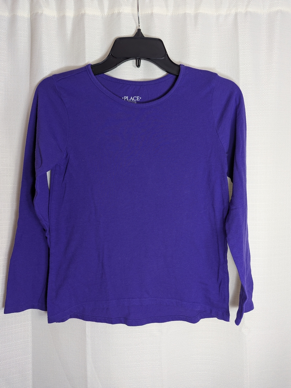 Place Girls' Long Sleeve Crewneck Top in Purple